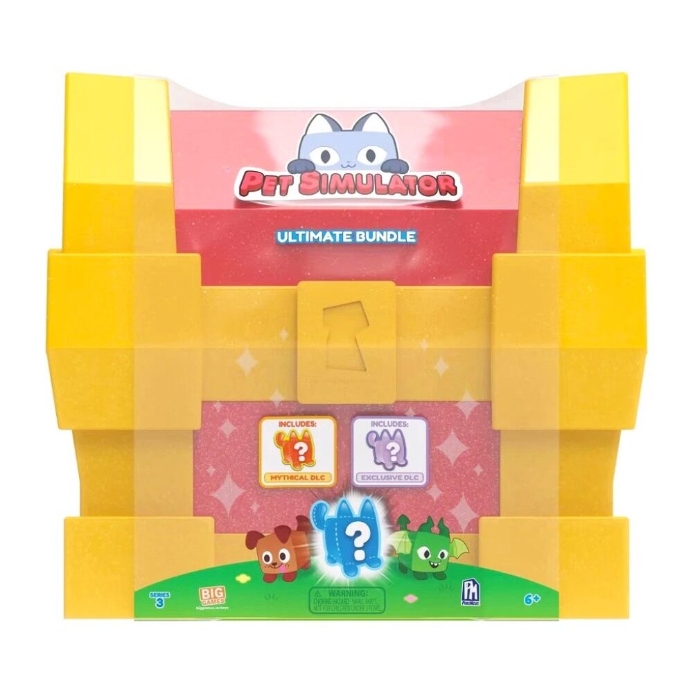 Pet Simulator X Ultimate Bundle Treasure Chest Playset DLC Codes Fidget Pets NEW